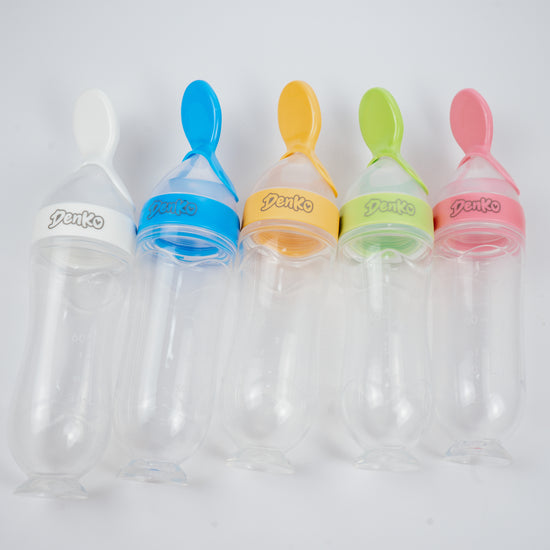 Feeding Bottle with Spoon