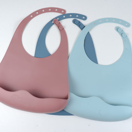 Soft Silicone Bib (3 Colors)